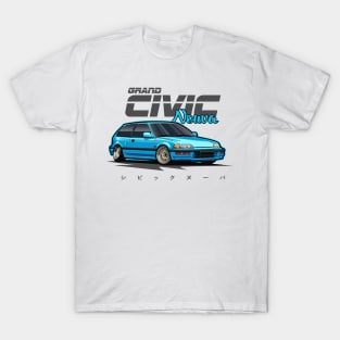 Civic Nouva (Artic Blue) T-Shirt